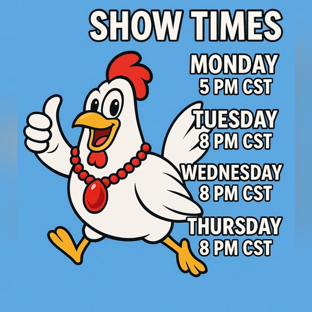 LIVE SHOW NOTICE AND GIVEAWAY WINNER WINNER CHICKEN DINNER - Picture 1 of 14